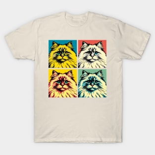 Ragamuffin Pop Art - Cat Lovers T-Shirt